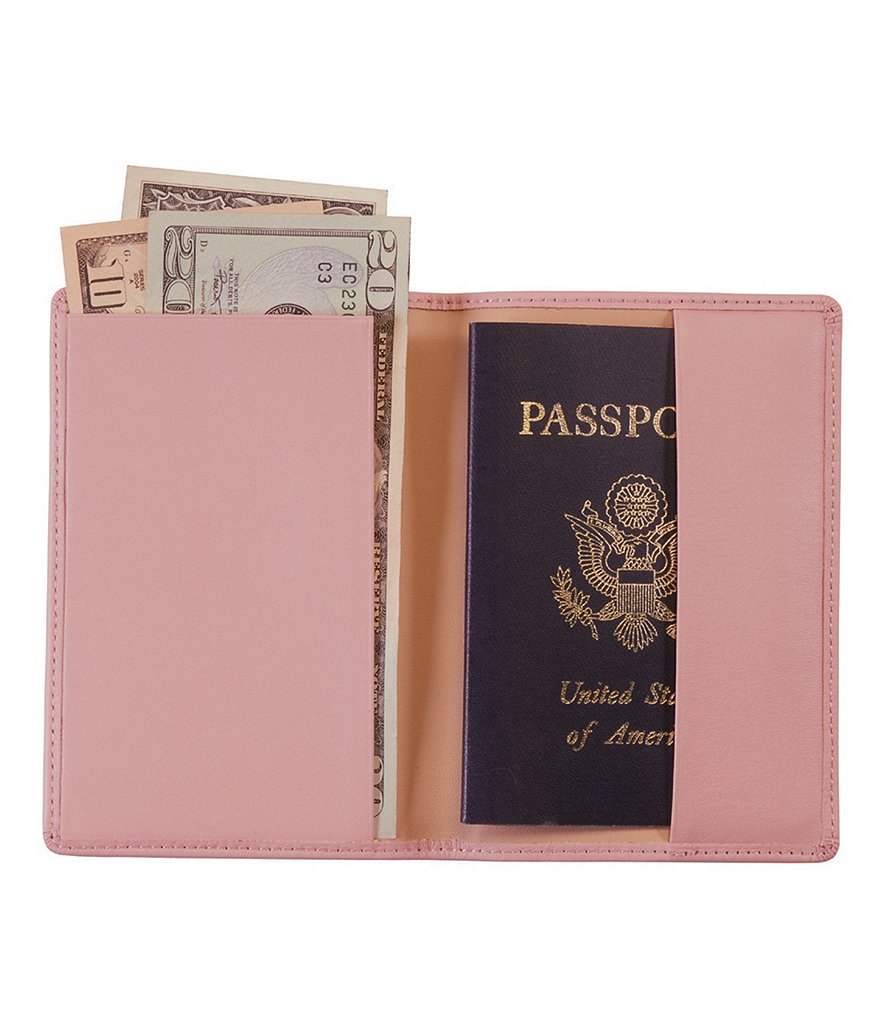 ROYCE New York Leather Plain Passport Jacket