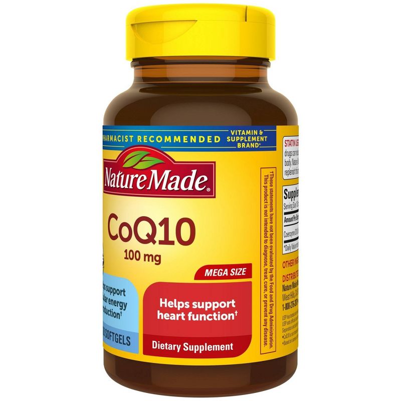 Nature Made 100mg CoQ10 Softgel - 120ct