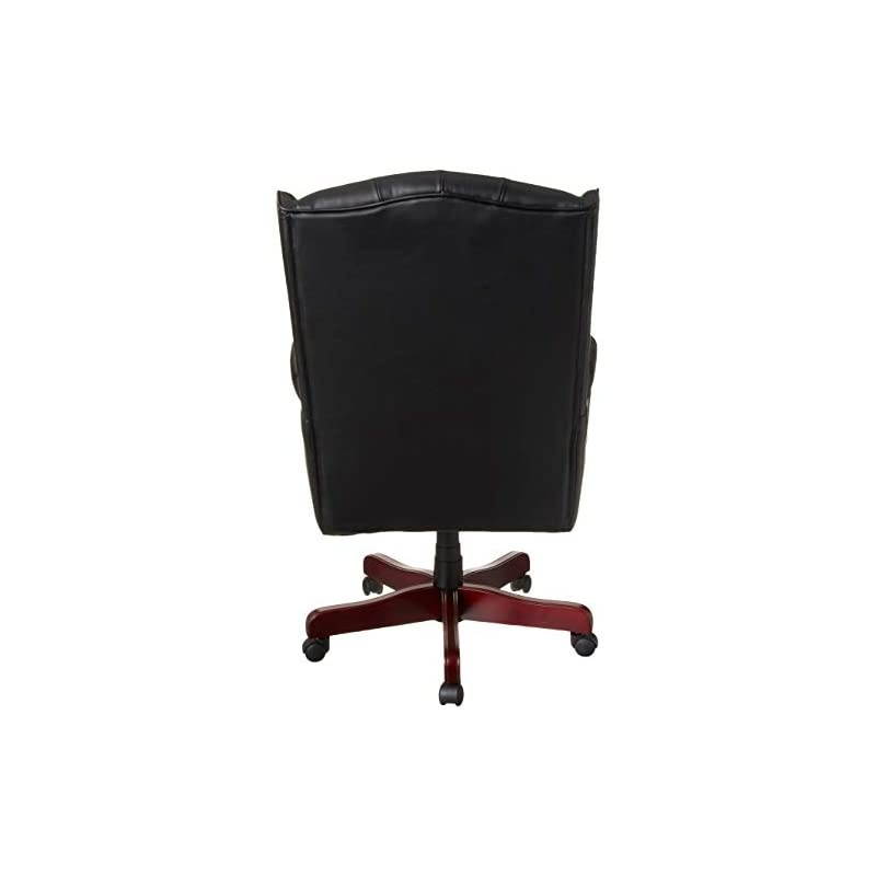 Wingback Traditional Chair in Black