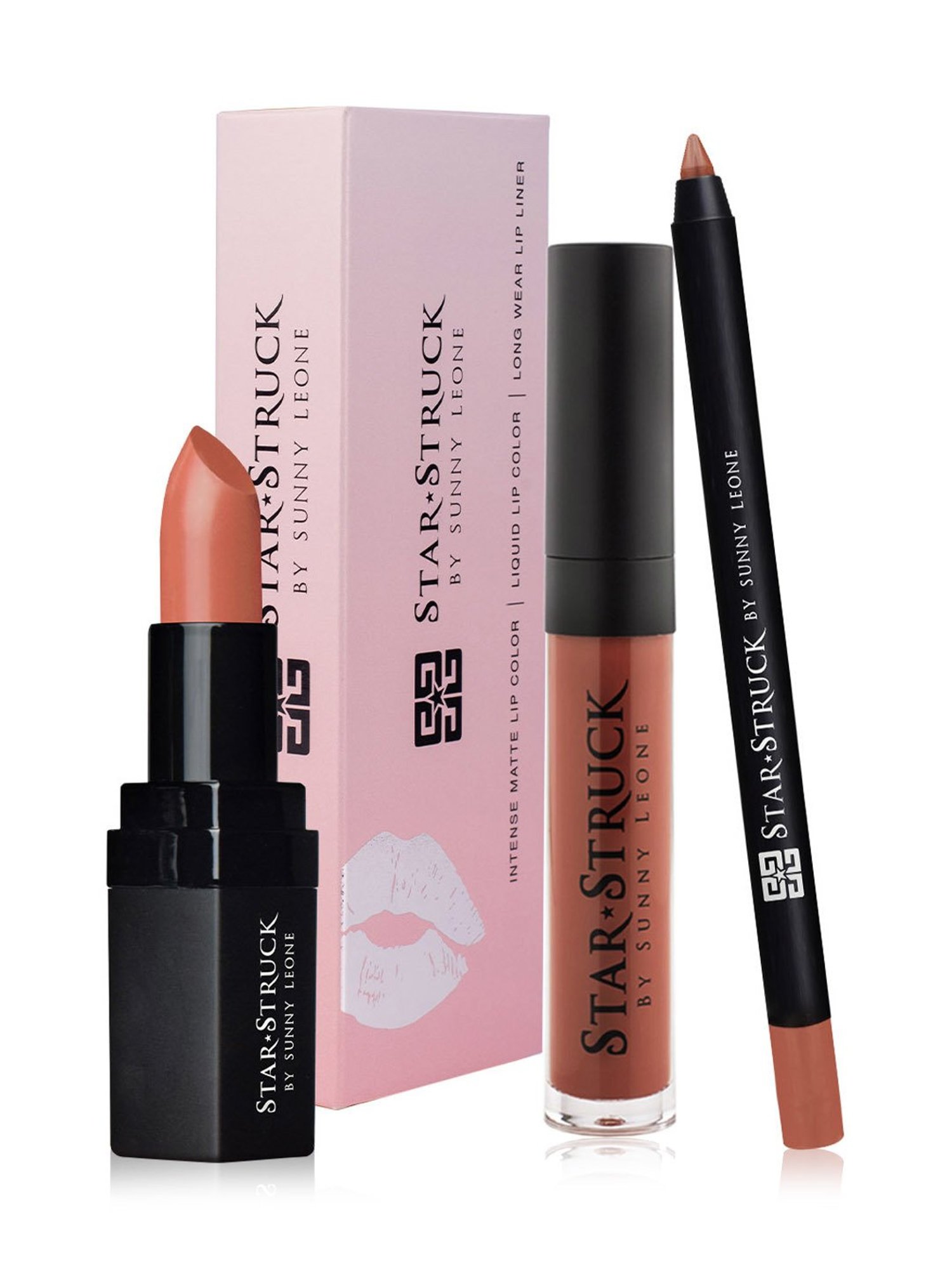 StarStruck By Sunny Leone Intense Matte Lip color Liquid Lip Color & Lip Liner Caramello