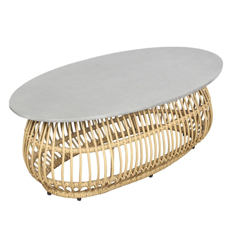 Pine Crest 4pc Loveseat Seating Group - Black - Courtyard Casual