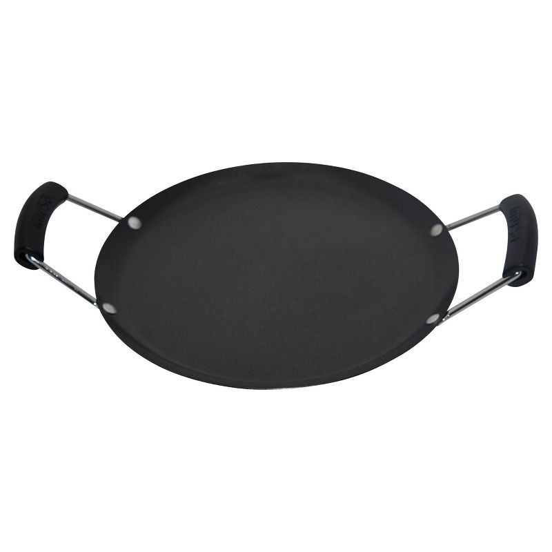 IMUSA 11" Round Carbon Steel Nonstick Comal - Black