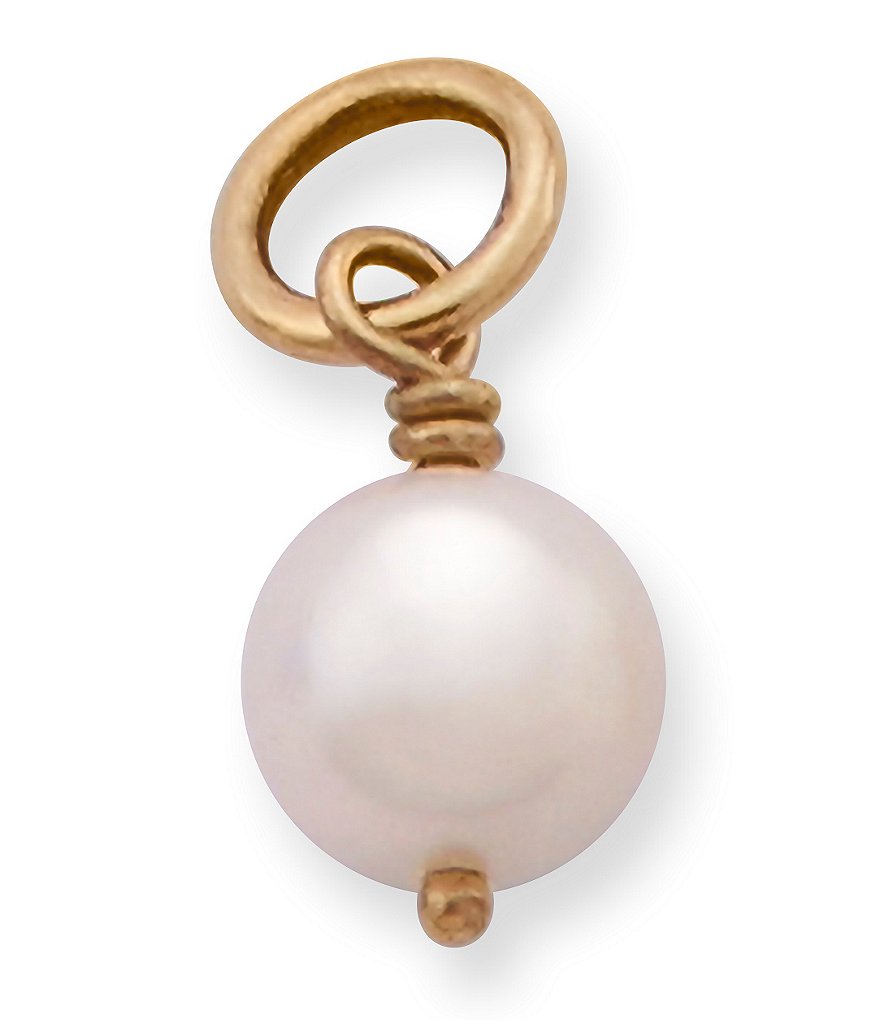 James Avery 14K Gold & Freshwater Pearl Charm