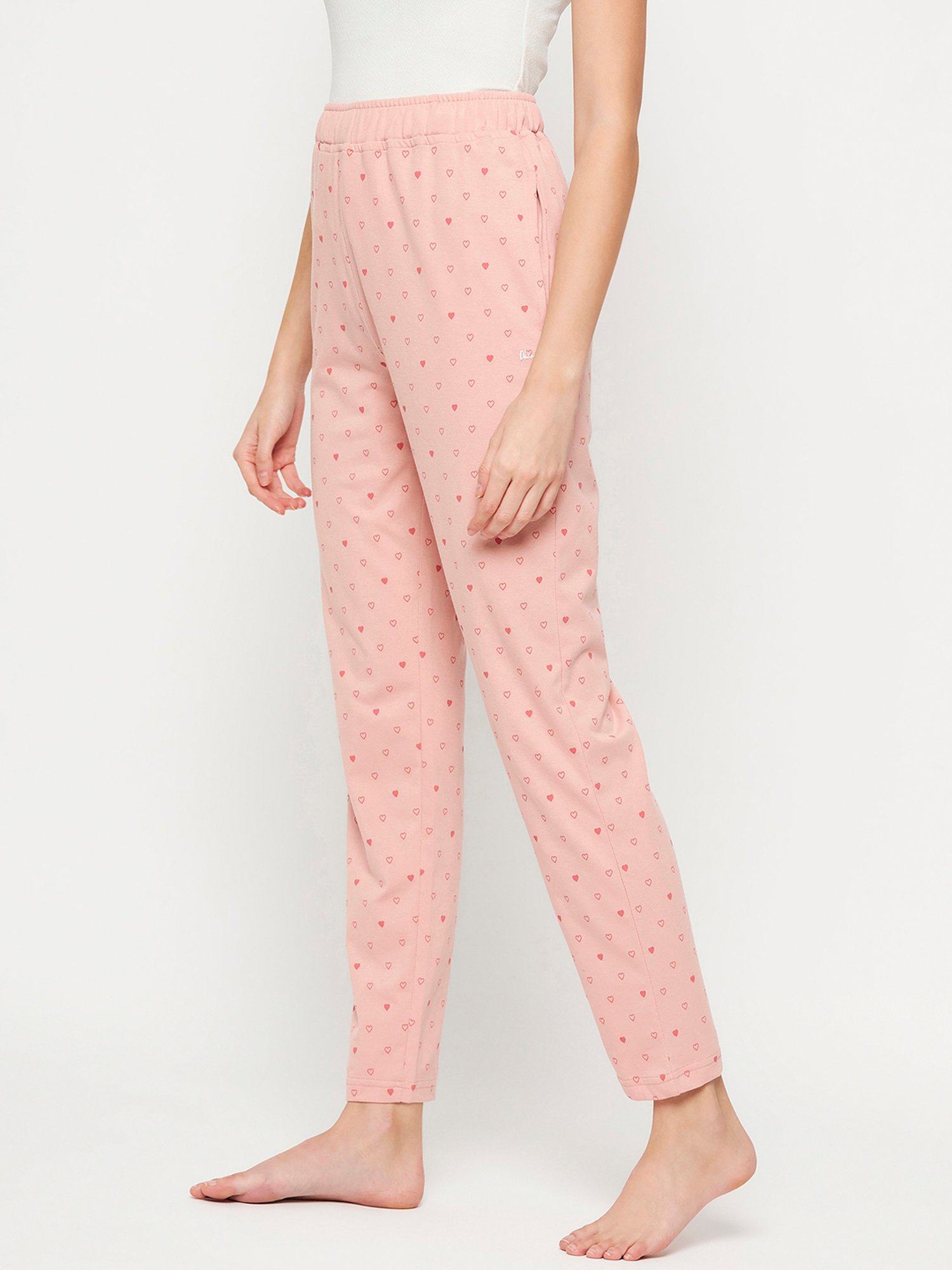 Okane Peach Printed Lounge Pants