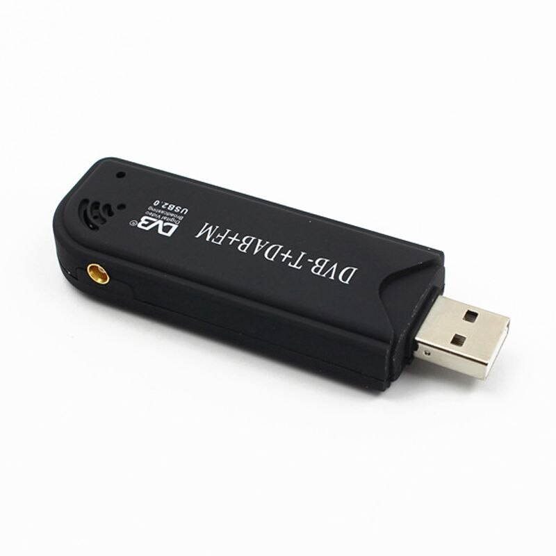 Lejiahong USB2.0 DAB FM DVB-T RTL2832U R820T2 SDR RTL-SDR Dongle Stick Digital TV Tuner Receiver IR Remote with Antenna