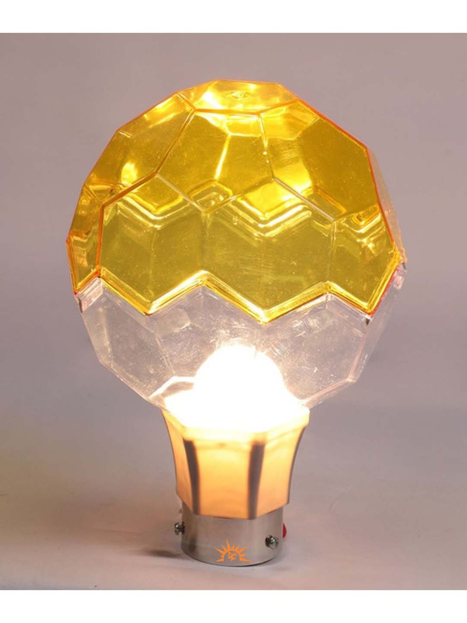 DecorativeRay Yellow PVC Gate Light - Set of 1