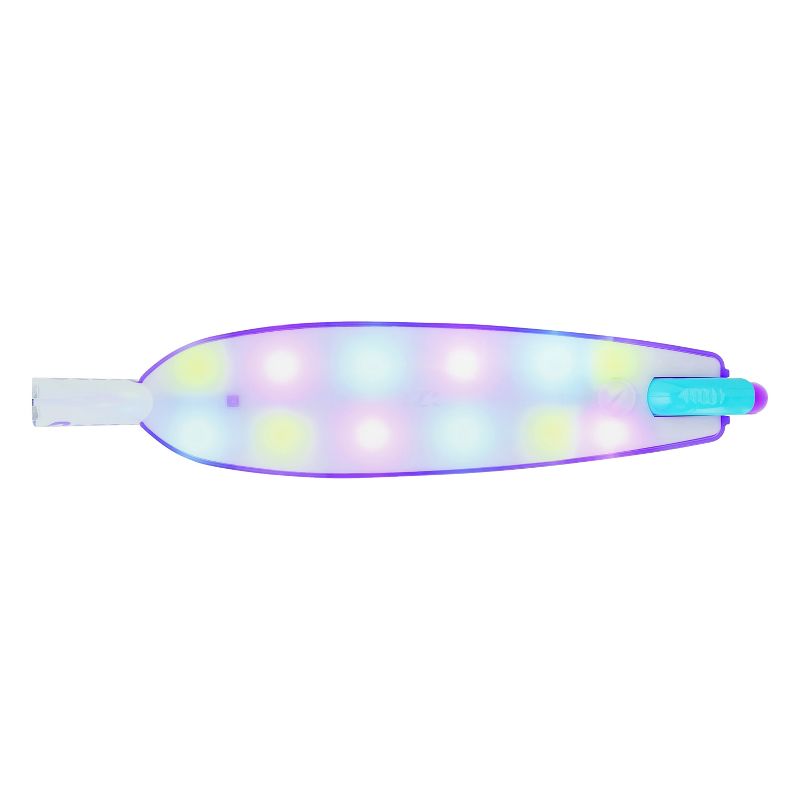 Razor Party Pop Kick Scooter with LED Lights - White