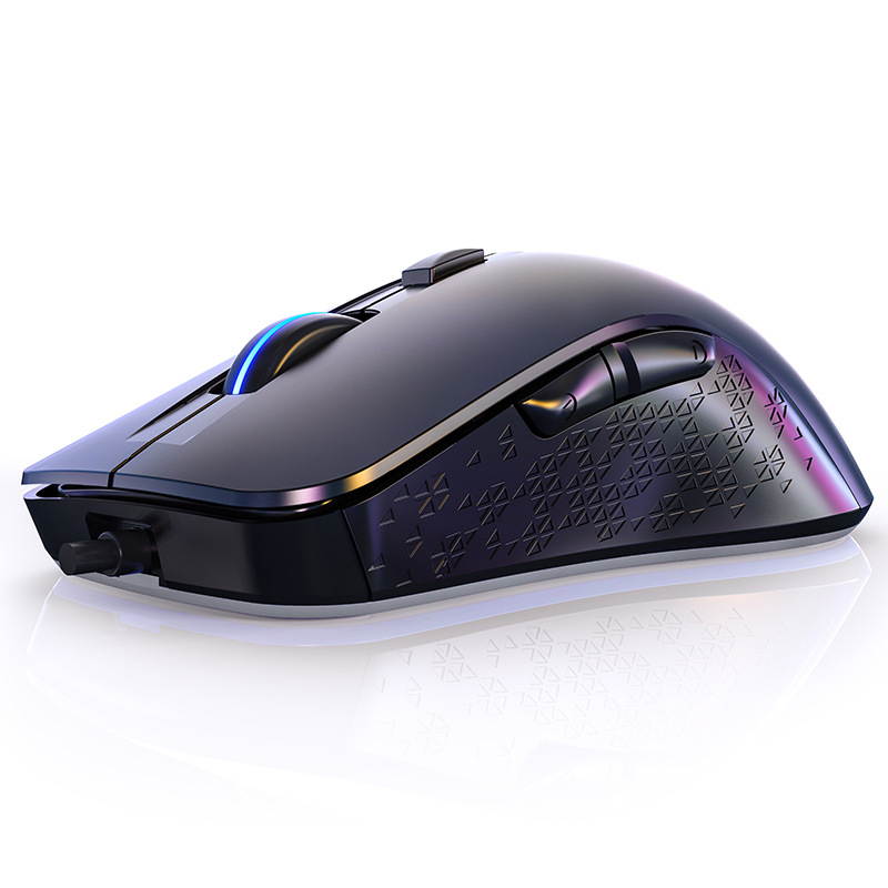 YINDIAO Gaming Mouse Ergonomic Wired Mouse 7 Keys LED 4000 DPI Programmable Mouse Game Mice Silent Mouse with Backlight for PC Laptop