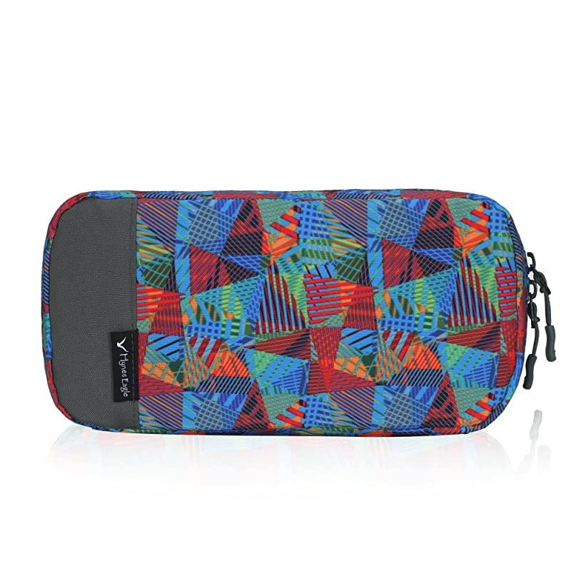 Cord Organizer Small Electronics Case Gadget Pouch Phone Accessories Storage Bag Geometry