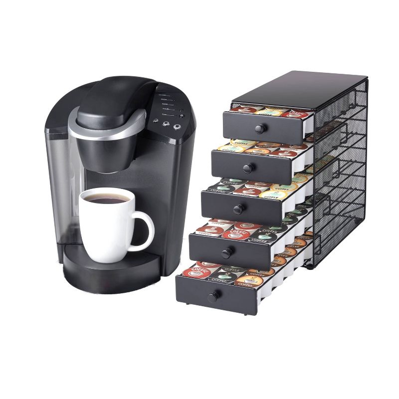 Nifty 90-K-Cup 5 Tier Drawer - Black