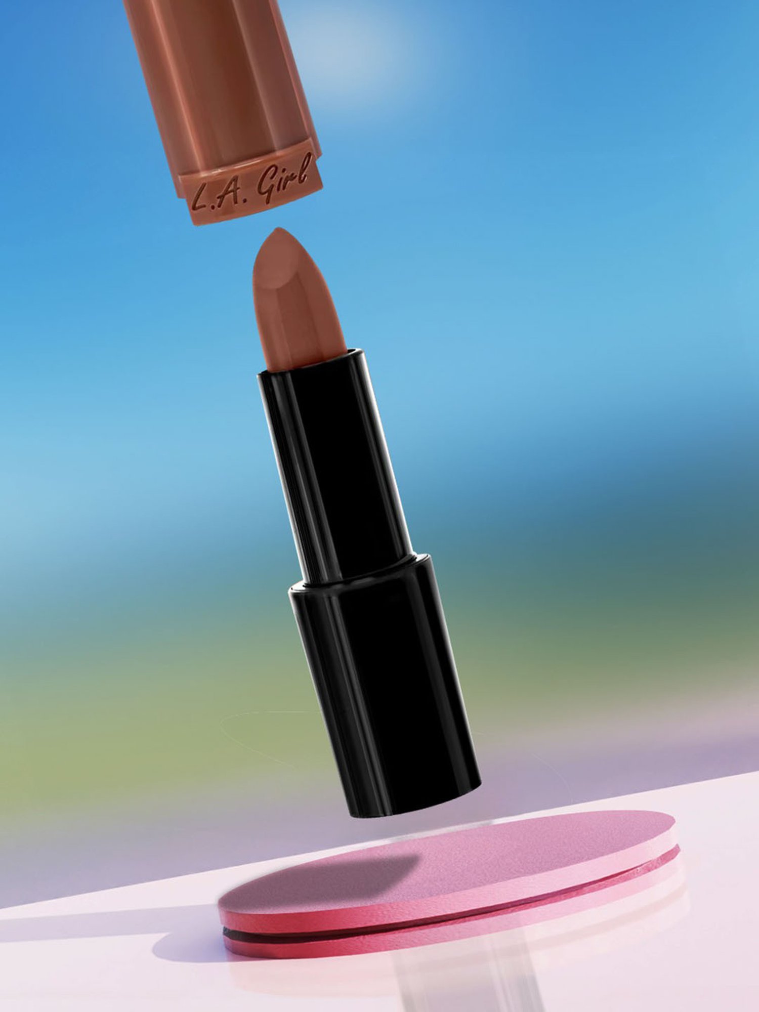 L.A.Girl Pretty & Plump Lipstick Pout Please - 3.2 gm