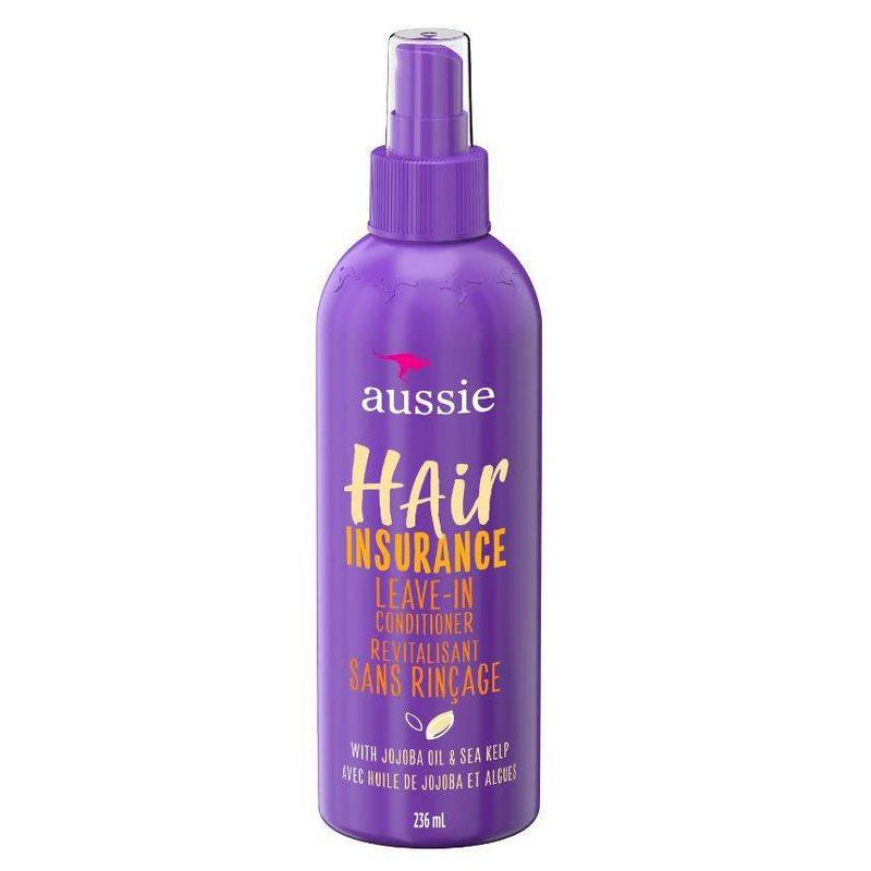 Aussie Hair Insurance Leave-In Conditioner w/ Jojoba & Sea Kelp - 8.0 fl oz