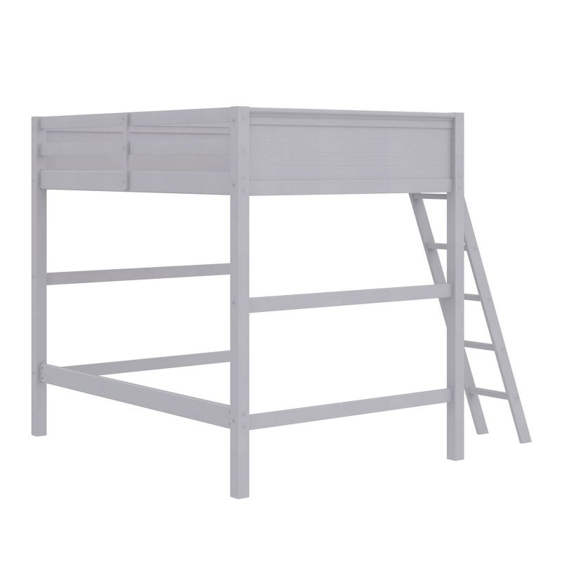Full Dunn Loft Bed Gray - Room & Joy
