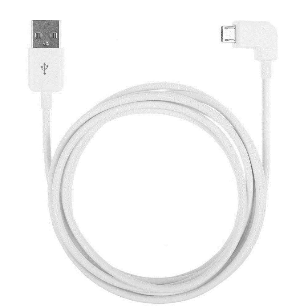 Left angled 90 degree Micro USB Male to USB Data Charge Cable for Cell Phone 3m