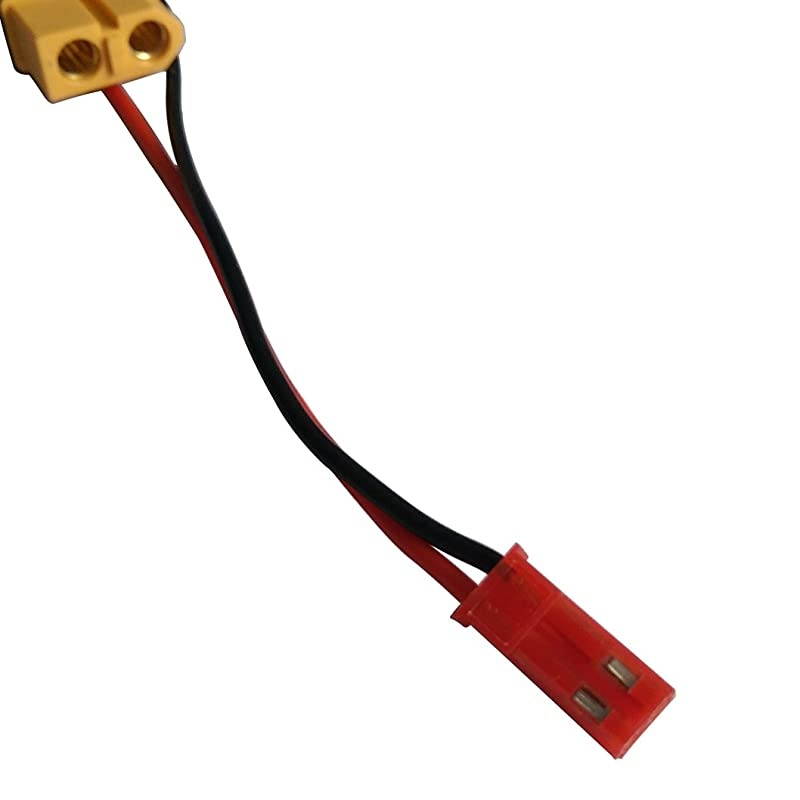 XT60 Connectors Male to Female with JST Plug connector Power Adapter for RC DJI Phantom FPV MultiRotor Aerial Camera Gimbal (pack of 3)