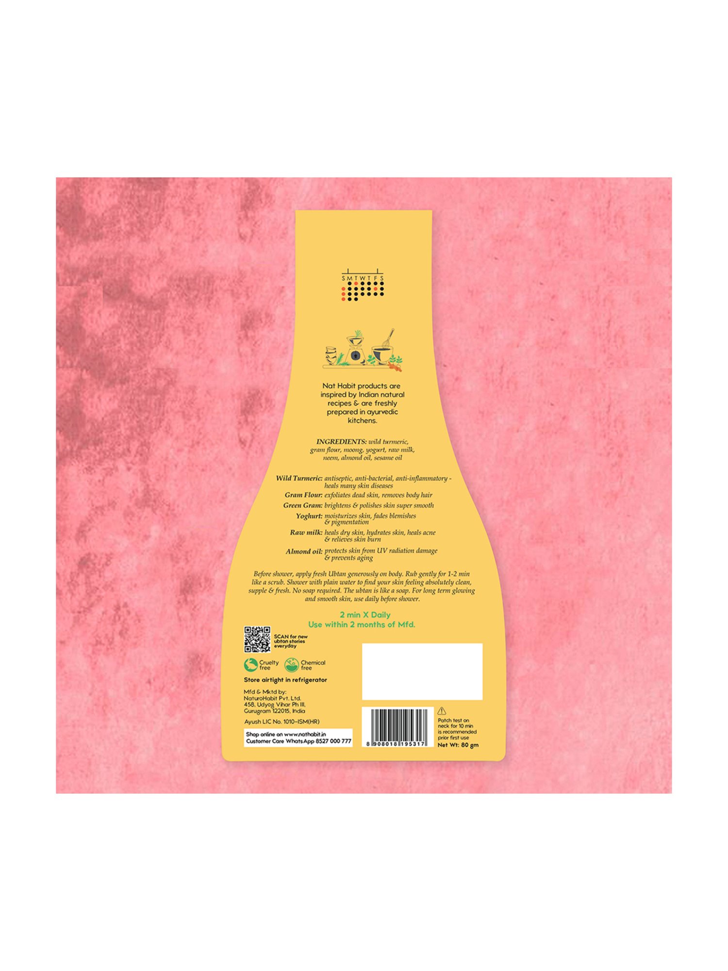 Plum BodyLovin Vanilla Vibes Sugar Body Scrub - 200 gm