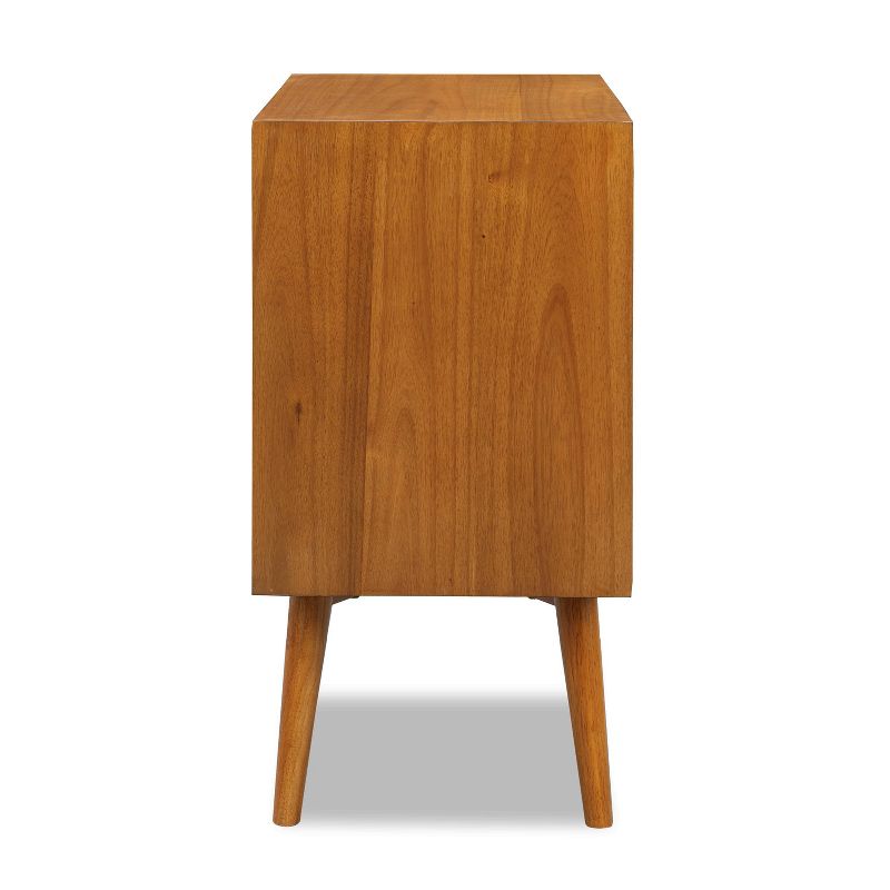 Fleish Nightstand Light Brown - Edgemod