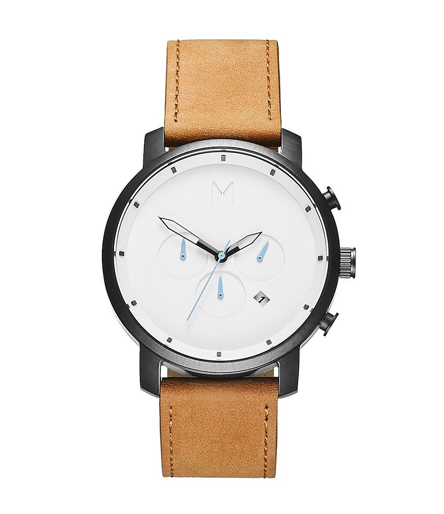 MVMT Chrono Tan Leather Watch