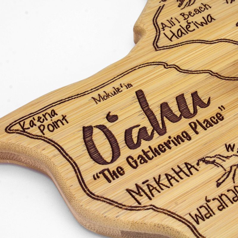 Totally Bamboo Destination Oahu Serving and Cutting Board