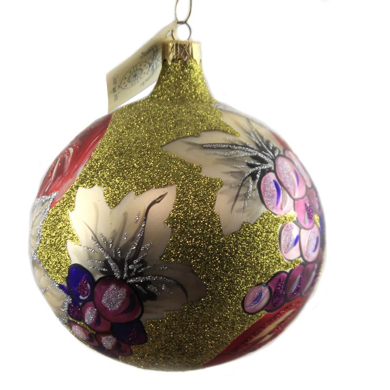 Larry Fraga Harvest Ornament Christmas Fruit Grapes  -  Tree Ornaments