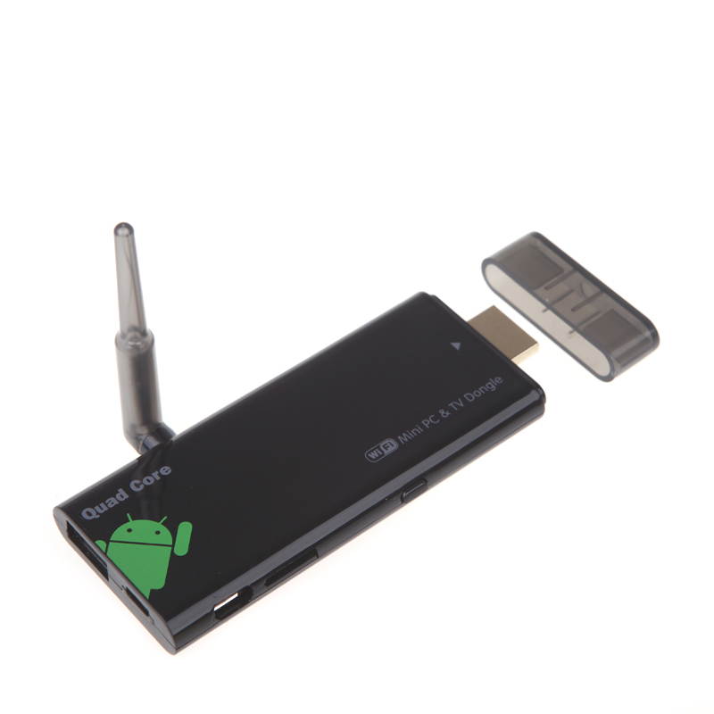 CX919 Android 4.4 Mini PC Box TV Stick Quad Core 2G/8GB Bluetooth 1080P with External WiFi Antenna XBMC DLAN