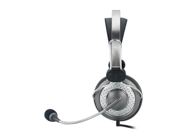 Genius HS-04SU Circumaural Headband Headset with Noise-canceling Microphone