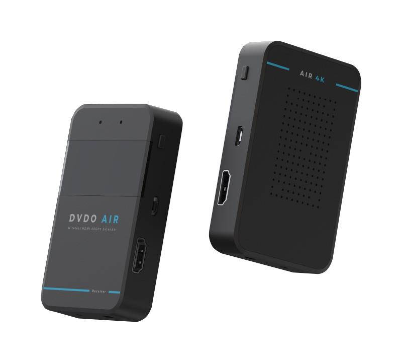 DVDO Air 4K 4K UHD 60GHz Uncompressed Wireless HDMI Extender (Transmitter/Receiver) Set Up to 10m