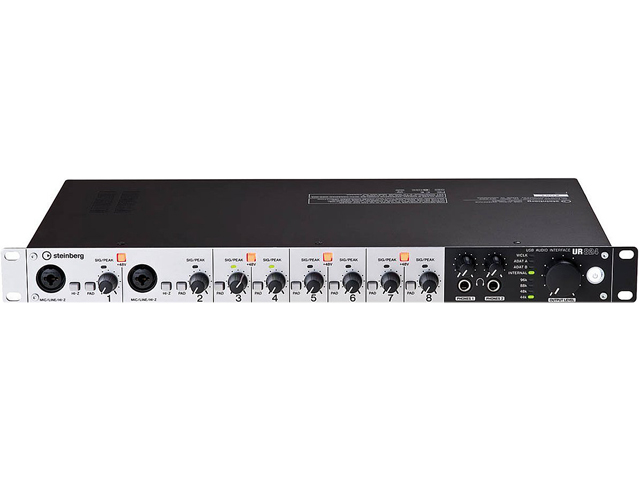 Steinberg UR824 24 x 24 USB 2.0 audio interface with 8x D-PREs, 24-bit/192 kHz support & JetPLL