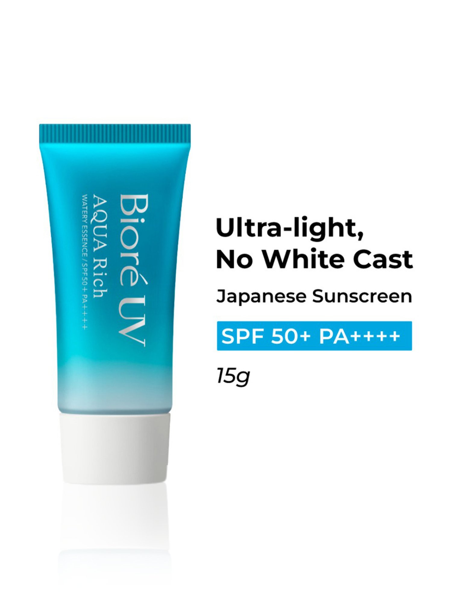 Biore UV Aqua Rich Watery Essence Sunscreen SPF 50+ PA++++ - 15 gm