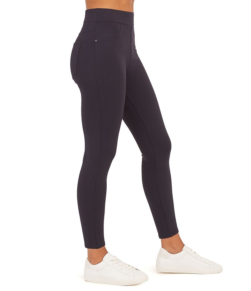 Spanx 4-Pocket Skinny Ankle Length Ponte Pants