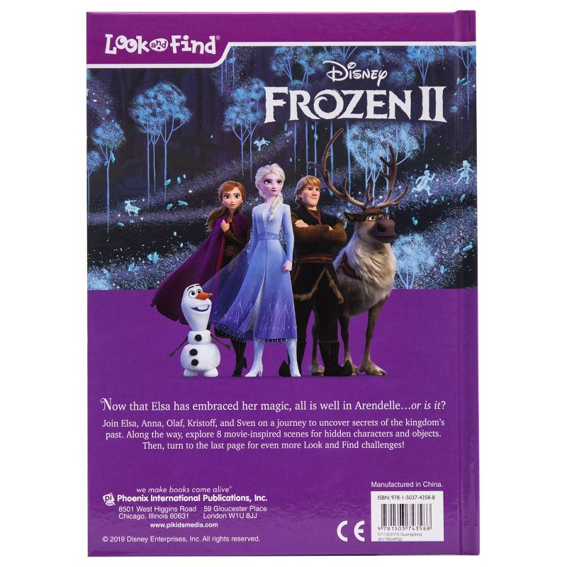 Disney - Frozen 2 Look and Find Activity Book (Hardcover)