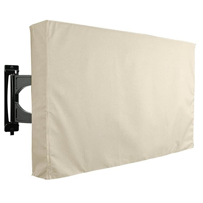 Outdoor TV Cover SAHARA Series Universal Weatherproof Protector For 30 32 Inch TV Fits Most Mounts Brackets