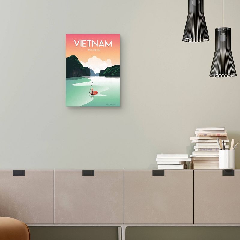 18" x 24" Vietnam 1 by Omar Escalante Canvas Art Print - Masterpiece Art Gallery