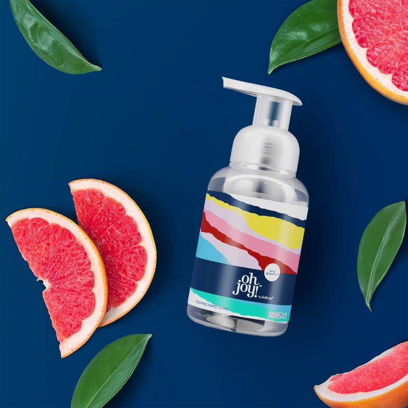 Oh Joy! by Softsoap Limited Edition Foaming Hand Soap Decor for your Counter - Juicy Grapefruit - 10 fl oz