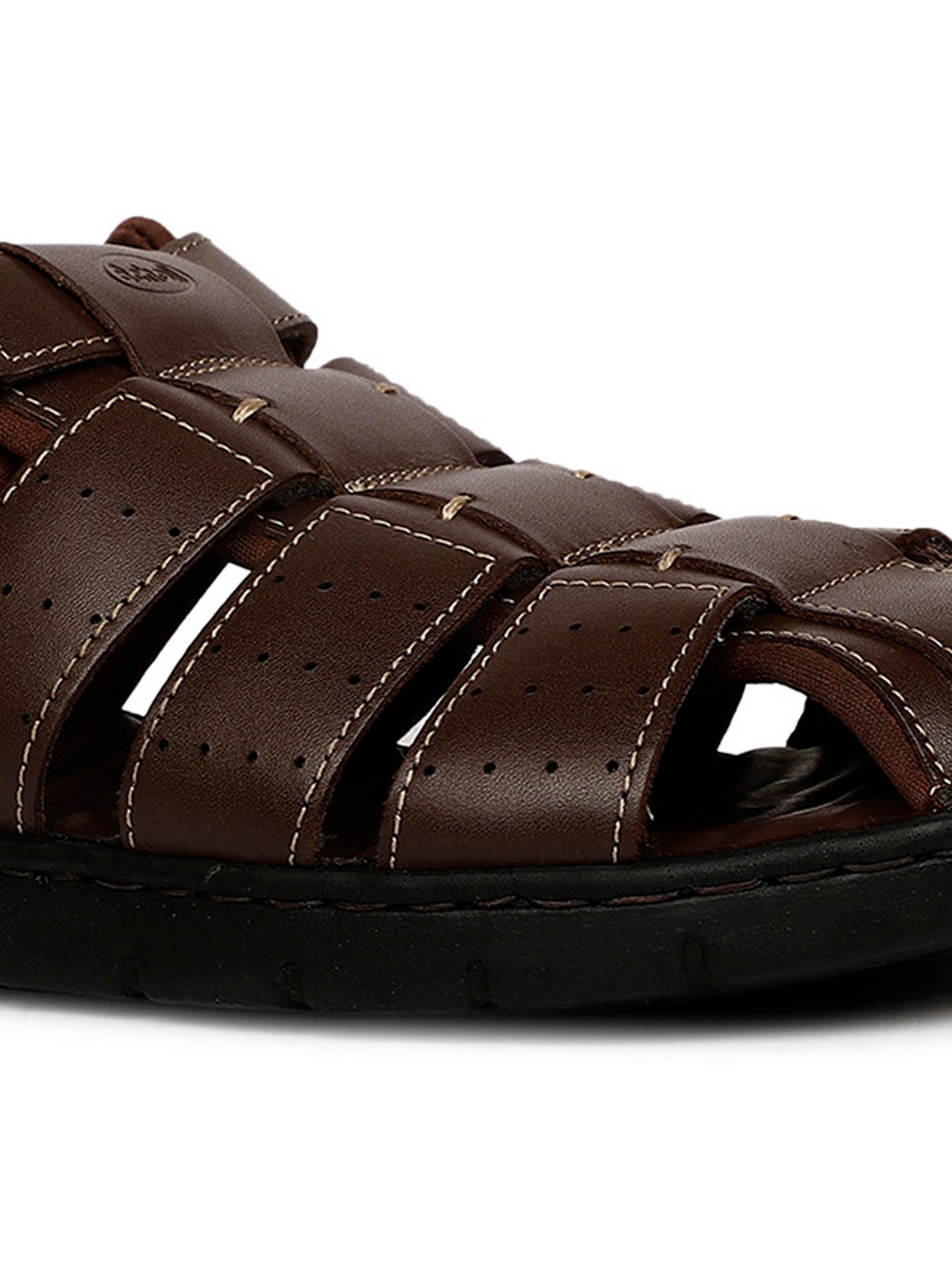Scholl by Bata Men's Brown Fisherman Sandals