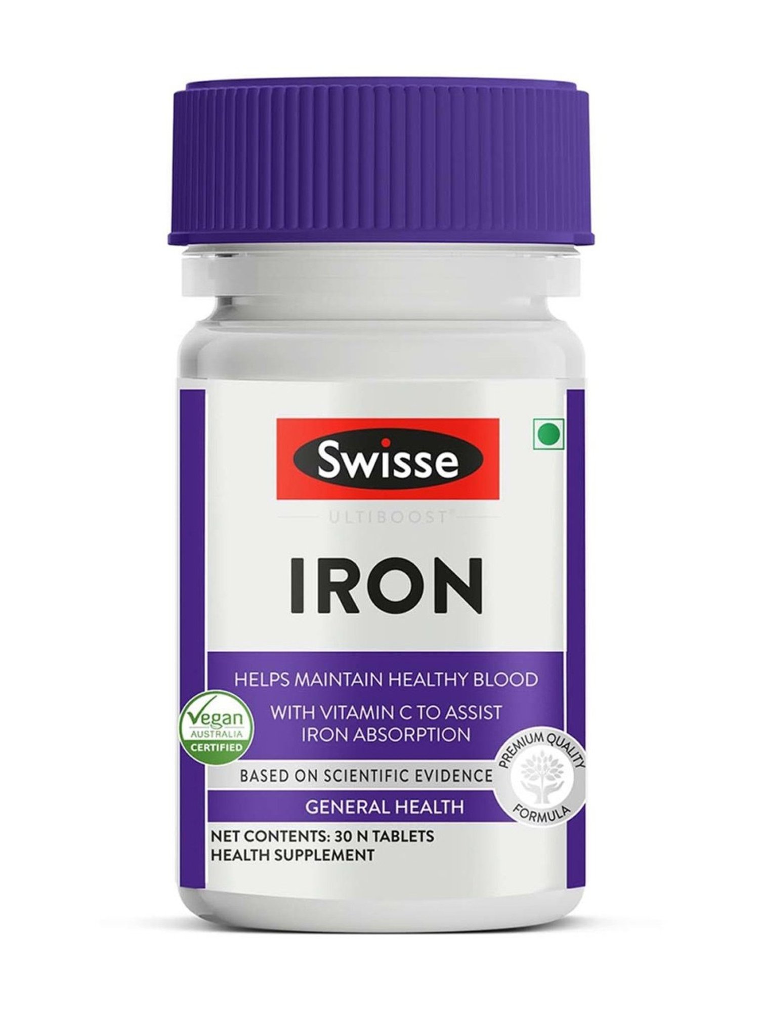 Swisse Ultiboost Iron Supplement - 30 Tablets