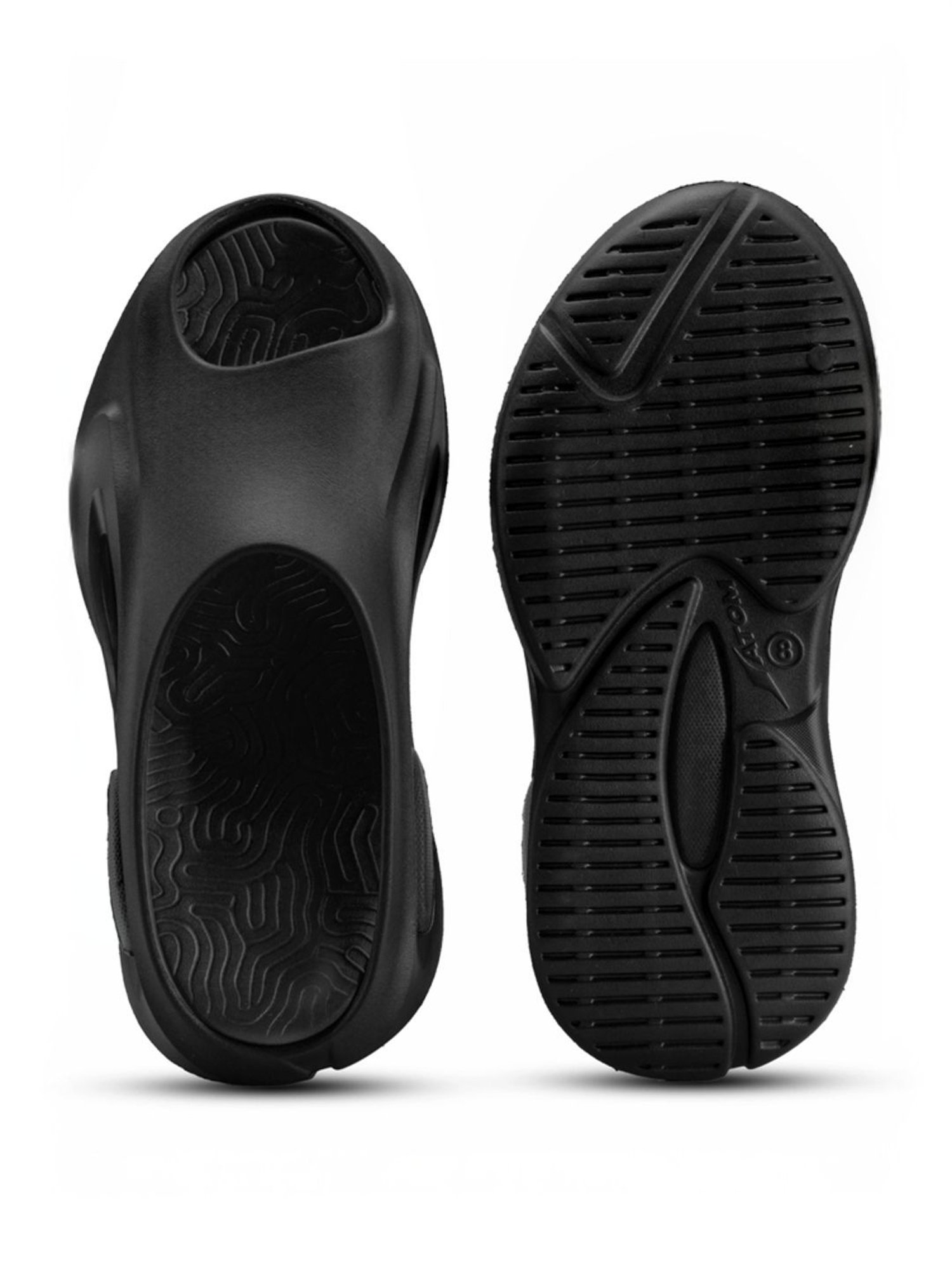 Atom Men's CloudWalk Black Slides