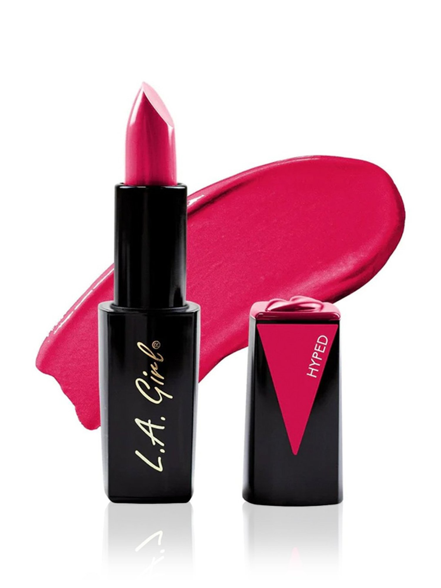 L.A. Girl Lip Attraction Lipstick Hyped - 3.2 gm