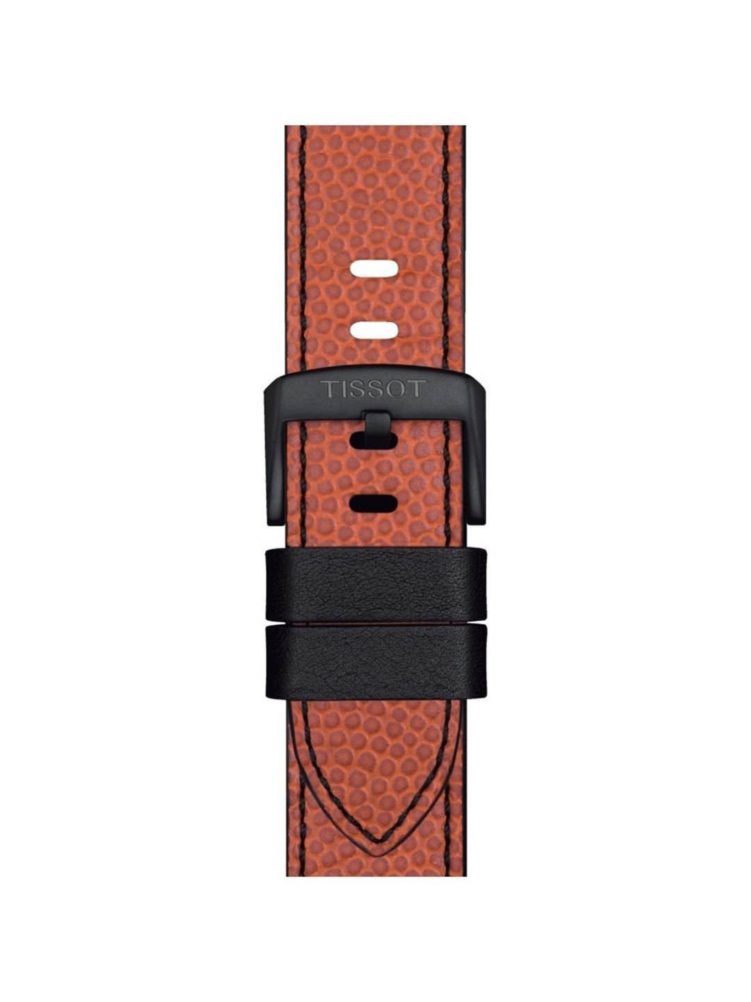 TISSOT Official T852047500 Brown Leather NBA Wilson Watch Strap Lugs 22 mm
