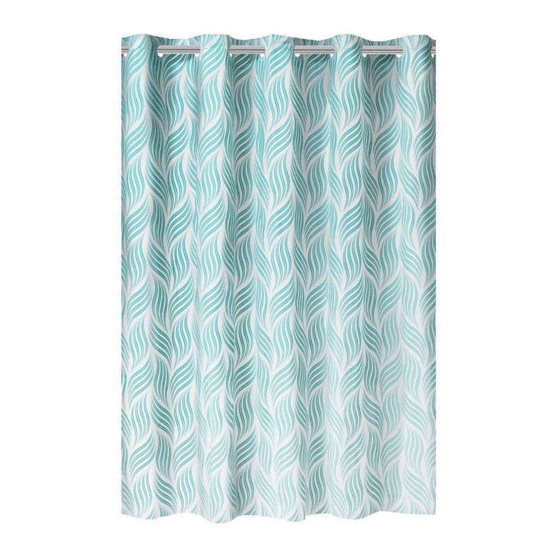 Hatchmark PEVA Shower Curtain- Hookless