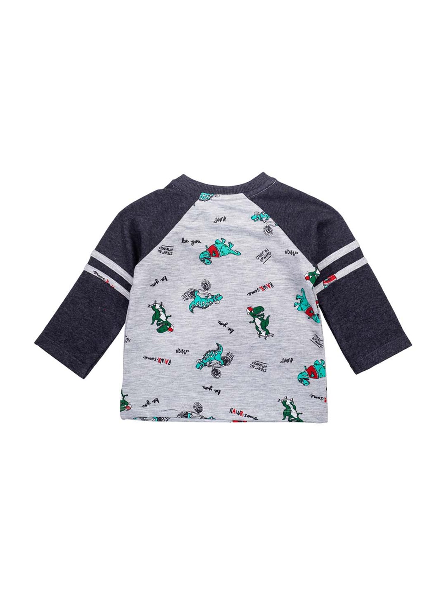 Mee Mee Kids Multicolor Cotton Printed T-Shirts - Pack of 2