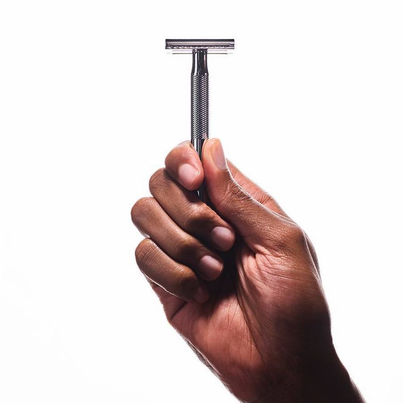 King C. Gillette Men's Double Edge Safety Razor+ 5 Double Edge Refill Blades