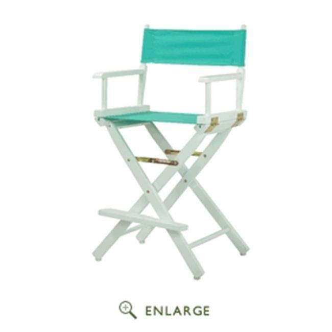 Casual Home 220-01-021-17 24 in. Directors Chair White Frame with Teal Canvas