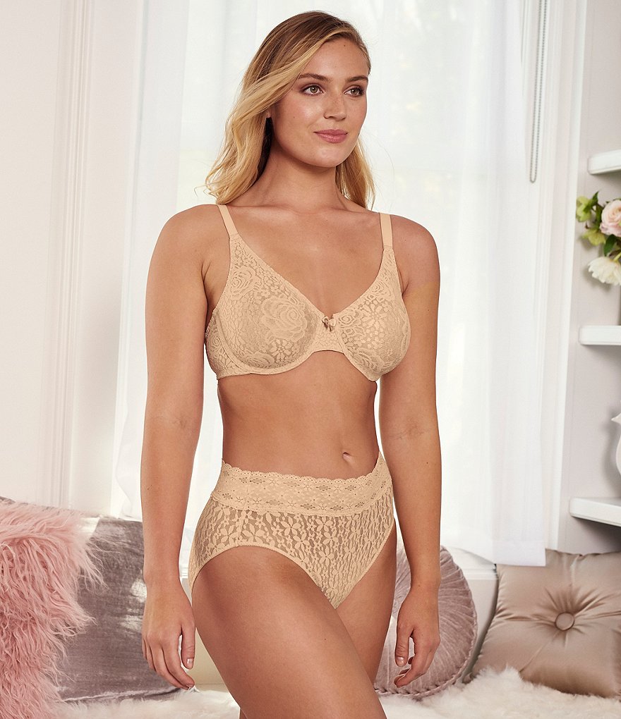 Hanky Panky Mrs. Low-Rise Floral Lace Thong