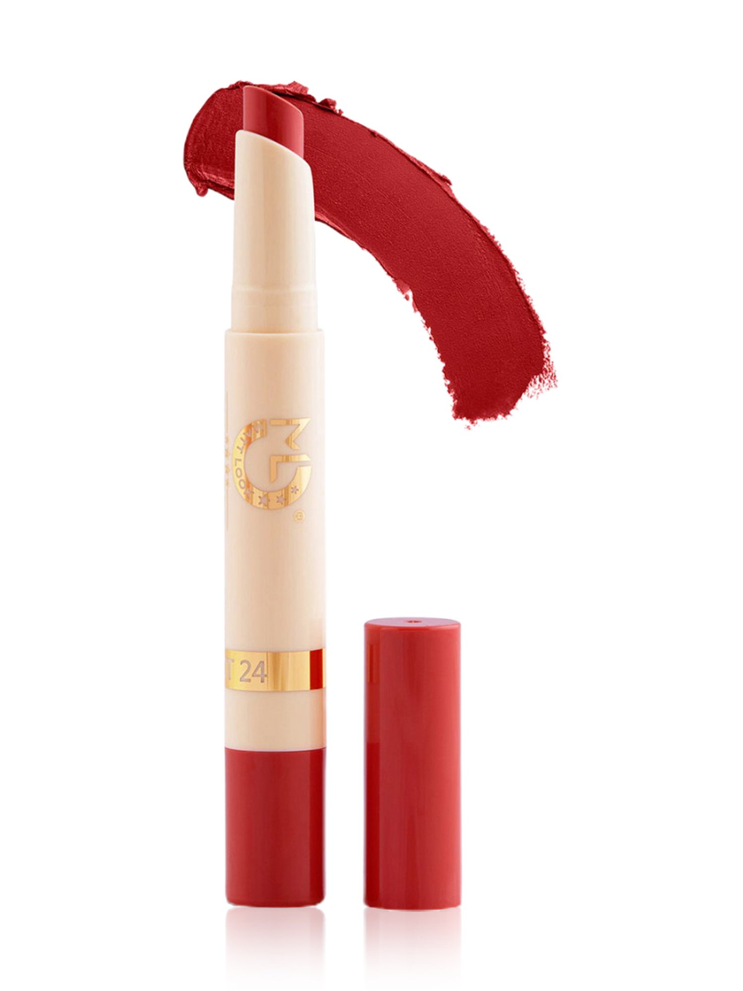 Matt Look Velvet Smooth Non Transfer Lipstick 24 Apricot - 2 gm