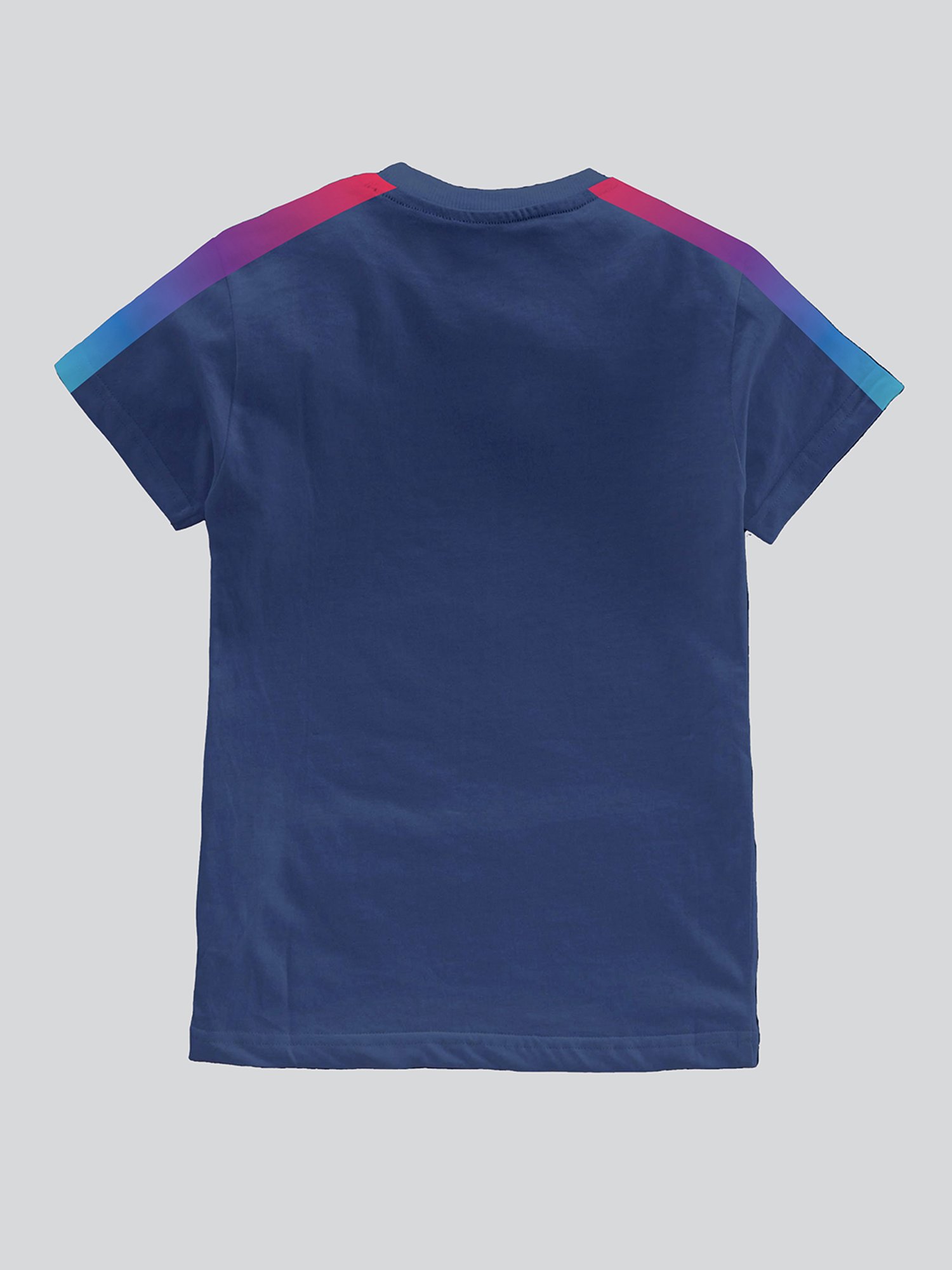Codez Kids Navy Printed T-Shirt