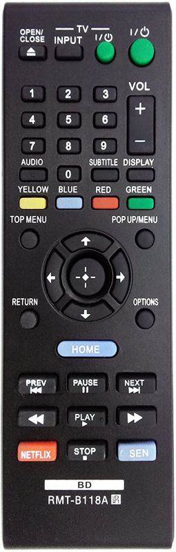 New RMT-B118A Replaced Remote Control fit for Sony BDP-BX18 BDP-S185 BDPBX3100 BDP-BX39 BDP-S1100 BLU-RAY DISC Player Subs for RMT-B119A