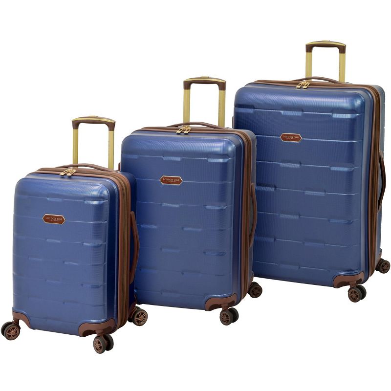 London Fog Brentwood 3 Piece Set (20"/24"/28") 4-Wheel Luggage Sets