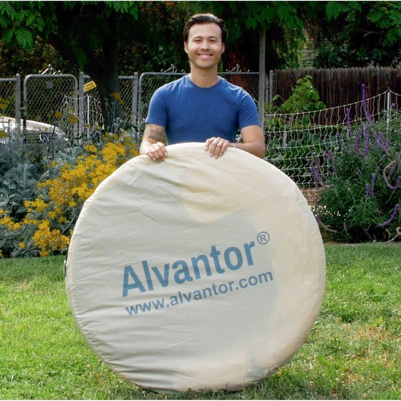 15' x 15' Pop Up Portable Gazebo Screen Tent - Alvantor