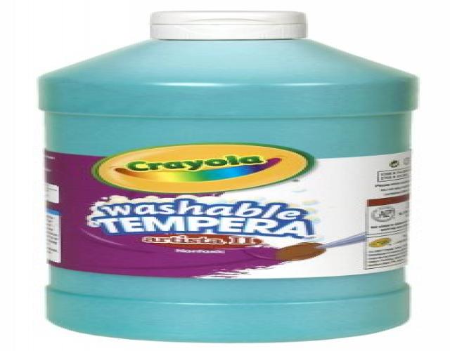 Washable Tempera Paint, 32oz, Turquoise CYO543132048